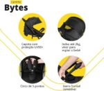 Carrinho de Bebê Safety 1st Bytes Full Black: fechamento fácil, proteção UV50+ e conforto para o bebê. - Imagem 3