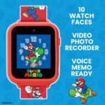 Relógio inteligente infantil Super Mario com câmera, jogos e lanterna, ideal para pulsos de 14 a 20 cm. - Imagem 3