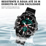Relógio Masculino Militar em Aço Inoxidável: resistente à água 30M, com calendário e estilo versátil para esporte e negócios. - Imagem 6