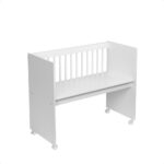 Mini Berço Infantil Branco com Rodinhas, Colchão Impermeável e Certificação Inmetro para mais segurança e praticidade - Imagem 7