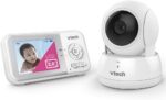 Babá Eletrônica VTech VM3262 com monitor, visão noturna e câmera panorâmica para monitorar seu bebê com mais segurança. - Imagem 4