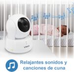 Babá Eletrônica VTech VM3262 com monitor, visão noturna e câmera panorâmica para monitorar seu bebê com mais segurança. - Imagem 6