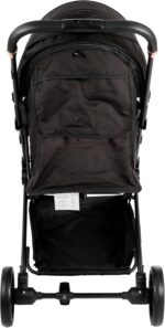 Carrinho de Bebê Passeio Vira Berço Compact Styll Baby Preto: conforto, praticidade e fechamento compacto para levar em qualquer viagem. - Imagem 5