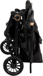 Carrinho de Bebê Passeio Vira Berço Compact Styll Baby Preto: conforto, praticidade e fechamento compacto para levar em qualquer viagem. - Imagem 8