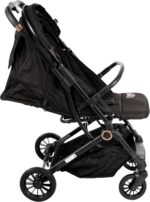 Carrinho de Bebê Passeio Vira Berço Compact Styll Baby Preto: conforto, praticidade e fechamento compacto para levar em qualquer viagem. - Imagem 9