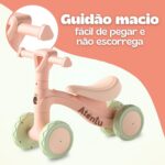 Bicicleta de Equilíbrio Infantil Atentu: estimula equilíbrio e coordenação com segurança para crianças de 1 a 3 anos. - Imagem 3