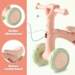 Bicicleta de Equilíbrio Infantil Atentu: estimula equilíbrio e coordenação com segurança para crianças de 1 a 3 anos. - Imagem 4