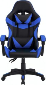Cadeira Gamer X-On Azul: conforto ergonômico, reclinação 90° a 135° e rodinhas resistentes para jogar e trabalhar com mais produtividade. - Imagem 9