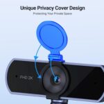 UGREEN Webcam 2K 30FPS com microfones estéreo, autofocus e correção de luz para videochamadas e streaming em PC, Mac e Linux - Imagem 6