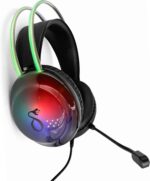 Headset Gamer RGB Neon com Led: som estéreo 40mm, microfone claro e conforto ergonômico para jogar com mais imersão. - Imagem 8