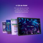 Tablet Positivo Vision TAB 10 4G com 4GB RAM e 128GB: desempenho, bateria de 6000mAh e tela HD de 10.1" - Imagem 8