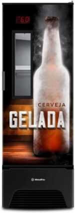Metalfrio Cervejeira VN50AF 572L Frost Free: alta capacidade e resfriamento rápido para bares e mercados. - Imagem 4