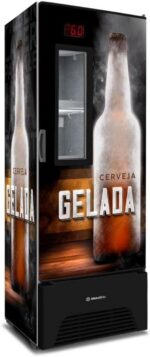Metalfrio Cervejeira VN50AF 572L Frost Free: alta capacidade e resfriamento rápido para bares e mercados. - Imagem 7
