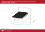 Fischer cooktop de indução 2 bocas com mesa vitrocerâmica touch 220V: praticidade e eficiência para sua cozinha - Imagem 6