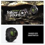Garmin Instinct 3 Preto 45mm com GPS e monitor cardíaco para treinos precisos e maior controle das atividades. - Imagem 9
