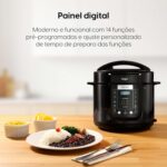 Panela de Pressão Digital Elétrica Multi Cook 5L Elgin: 14 funções, segurança total e preparo prático para suas receitas. - Imagem 7