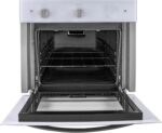 Forno à Gás de Embutir Stelar 46L Topázio Branco 220v: mais espaço, grill elétrico e limpeza fácil para assar com praticidade e segurança. - Imagem 3