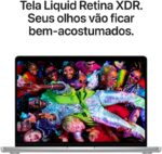 Apple MacBook Pro 14 M5, 24GB e 1TB: desempenho avançado, IA rápida e autonomia de até 24 horas. - Imagem 4