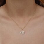 Colar Feminino Árvore da Vida com Zircônias Banhado a Ouro 18k, elegante e perfeito para presentear com significado - Imagem 8