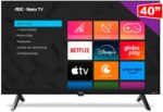 Smart TV 40 AOC Roku TV Full HD com apps de streaming e imagem nítida para sua casa - Imagem 4