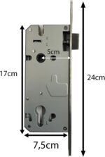 Fechadura Digital Pado FDE-250 EP: segurança prática e acesso moderno para sua porta de embutir - Imagem 3