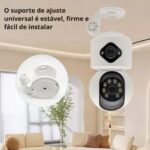 Wifi Smart Camera com visão noturna colorida e áudio bidirecional para monitorar bebês e pets com mais segurança. - Imagem 6