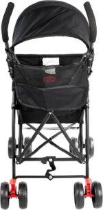 Carrinho De Bebê Passeio Guarda Chuva Styll Baby Preto: leve e prático para passeios com seu bebê - Imagem 4