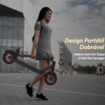 Patinete Elétrico Adulto com 37 km de autonomia, motor 550W e suspensão dianteira para mais conforto e segurança na cidade - Imagem 9
