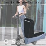 Capa para scooter elétrica 300W-800W: proteção impermeável, resistente ao vento e poeira, ajuste universal e tecido Oxford 600D reforçado - Imagem 6