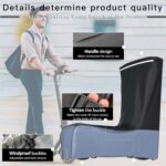Capa para scooter elétrica 300W-800W: proteção impermeável, resistente ao vento e poeira, ajuste universal e tecido Oxford 600D reforçado - Imagem 7