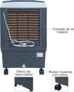 CLIMATIZADOR PORTÁTIL 30 LITROS RESIDENCIAL - 220v BE30 - Imagem 7