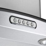 Coifa Nardelli Vidro Curvo Slim 90 cm em inox, moderna e potente para sua cozinha. - Imagem 4