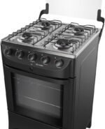 Fogão 4 Bocas Mueller Bivolt com Acendimento Automático: praticidade e design preto fosco para sua cozinha. - Imagem 6