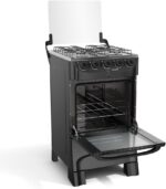 Fogão 4 Bocas Mueller Bivolt com Acendimento Automático: praticidade e design preto fosco para sua cozinha. - Imagem 7