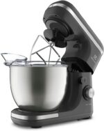 Batedeira planetária Electrolux 5L 750W: potência, 12 velocidades e tigela inox para massas perfeitas. - Imagem 5