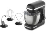 Batedeira planetária Electrolux 5L 750W: potência, 12 velocidades e tigela inox para massas perfeitas. - Imagem 6