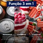 Freezer Horizontal Electrolux HB100 95L Inverter: economia, estabilidade térmica e resfriamento turbo para mais espaço e eficiência. - Imagem 7