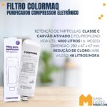 Refil Filtro Colormaq Original: tripla filtração, máxima redução de cloro e água pura para sua família. - Imagem 6