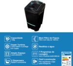 Lavadora Semiautomática Latina LA551 10kg com 7 programas e 2 molhos: lavagem eficiente e prática para sua casa. - Imagem 6