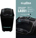 Lavadora Semiautomática Latina LA551 10kg com 7 programas e 2 molhos: lavagem eficiente e prática para sua casa. - Imagem 7