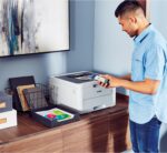 Impressora Brother Laser HLL3210CW Color A4 Wireless com impressão móvel, compacta e bandeja de 250 folhas. - Imagem 3