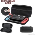 Case Capa Protetora para Nintendo Switch Oled: proteção premium, bolso para acessórios e 10 slots para jogos. - Imagem 3