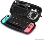 Case Capa Protetora para Nintendo Switch Oled: proteção premium, bolso para acessórios e 10 slots para jogos. - Imagem 5