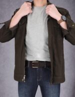 Timberland Cinto de couro casual masculino: estilo e durabilidade para completar seu visual com sofisticação. - Imagem 3