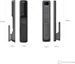 Philips Fechadura Digital Alpha Easy Key 5HB Preto com bloqueio por combinação para mais segurança e praticidade. - Imagem 4