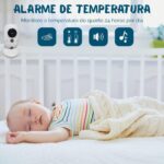 Babá Eletrônica com Monitor LCD e Visão Noturna para monitorar seu bebê com segurança, áudio bidirecional e alcance de 260m. - Imagem 4