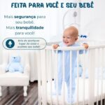 Babá Eletrônica com Monitor LCD e Visão Noturna para monitorar seu bebê com segurança, áudio bidirecional e alcance de 260m. - Imagem 5