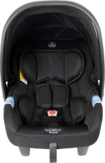 Cadeira para Auto Materna Preto Burigotto: segurança e conforto para bebês de até 13 kg, leve e resistente. - Imagem 4