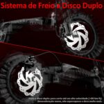 Patinete Elétrico para Adultos: 50 km/h, autonomia de 50 km, dupla suspensão e freio a disco. Compre agora. - Imagem 5
