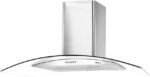 Coifa e Depurador Philco 90cm Glass 110V com lâmpadas LED e 3 velocidades para sua cozinha. - Imagem 3